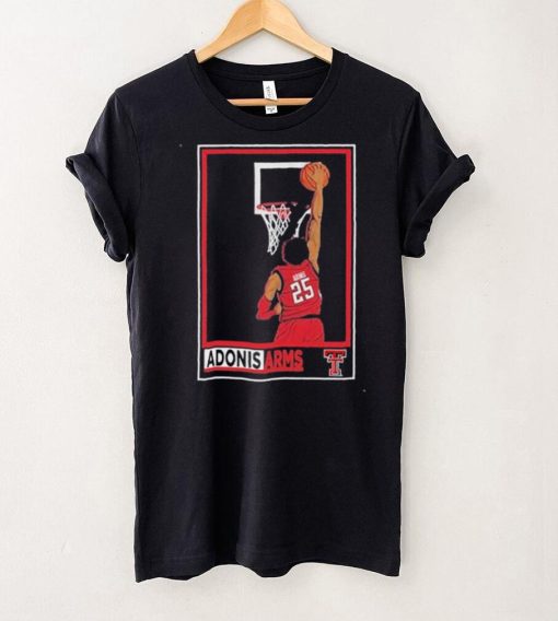 Texas tech basketball adonis arms shirt