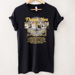 Thank You Big Ben Steelers 18 Season Of Steel In Our Hearts Shirt