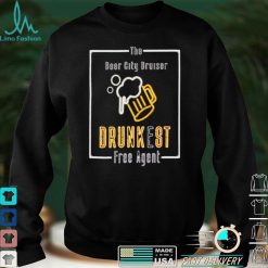 The Beer City Bruiser drunkest free agent shirt