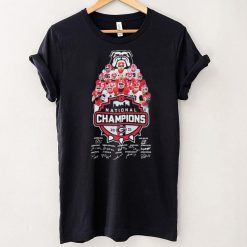 The Georgia Football Team National Champions 2021 Signatures Shirt