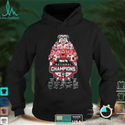 The Georgia Football Team National Champions 2021 Signatures Shirt