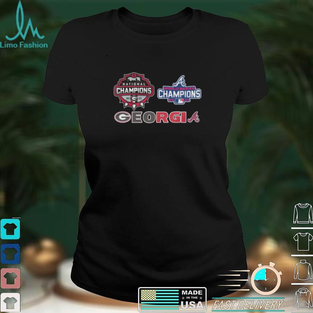 The Georgia Sport Team 2021 Champions Shirt Braves vs Georgia The Georgia Sport Team 2021 Champions Shirt Braves vs Georgia