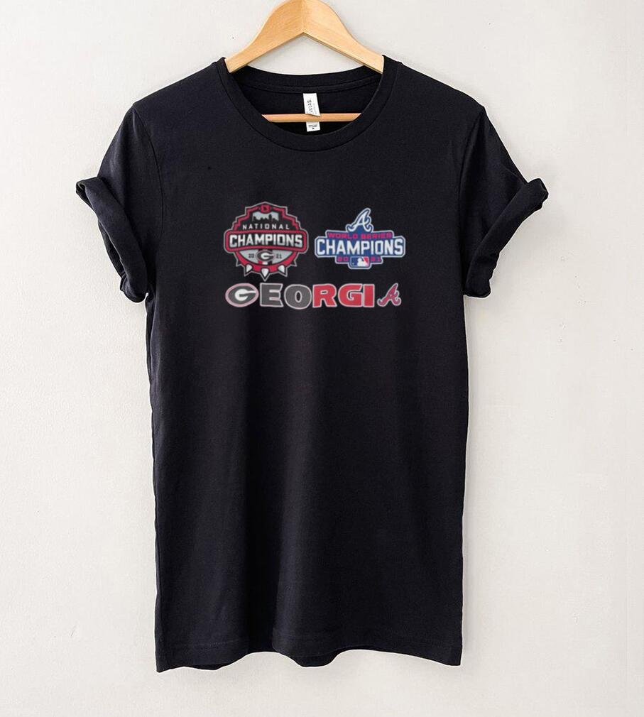The Georgia Sport Team 2021 Champions Shirt Braves vs Georgia The Georgia Sport Team 2021 Champions Shirt Braves vs Georgia