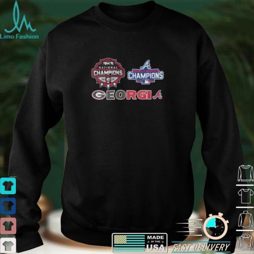 The Georgia Sport Team 2021 Champions Shirt Braves vs Georgia