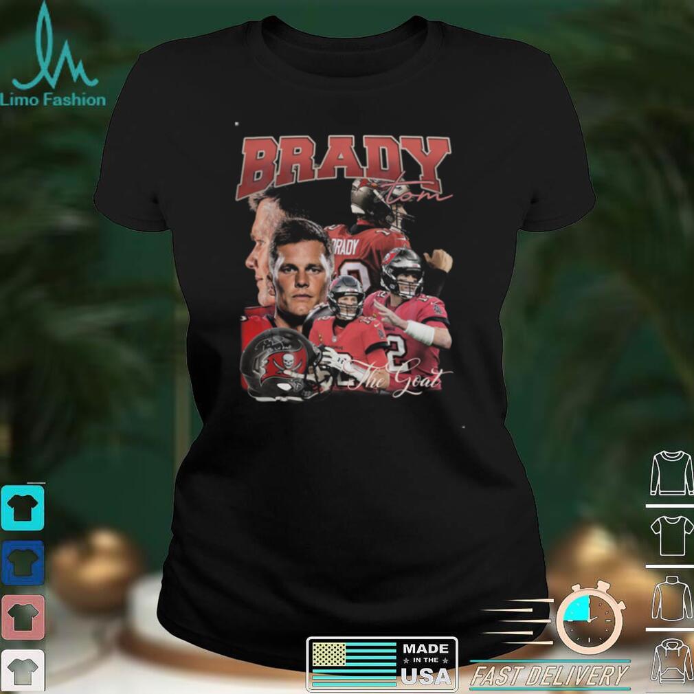 Tom Brady The Goat Tampa Bay Buccaneers NFL Graphic Unisex T Shirt