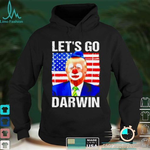 Trump clown lets go Darwin shirt