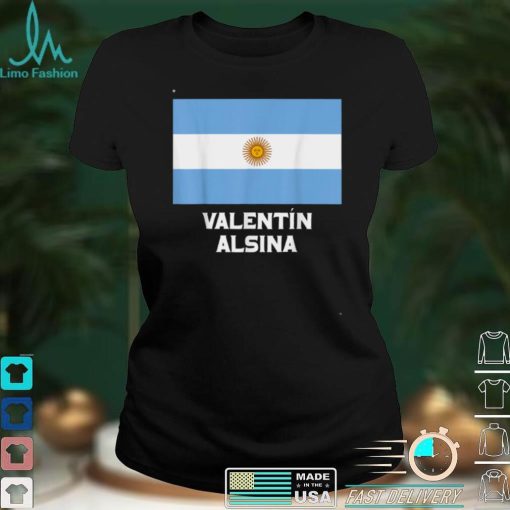 Valentín Alsina Republica Argentina Flag Emblem Bandera T Shirt