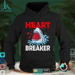 Valentines Day Shark Heart Breaker shirt