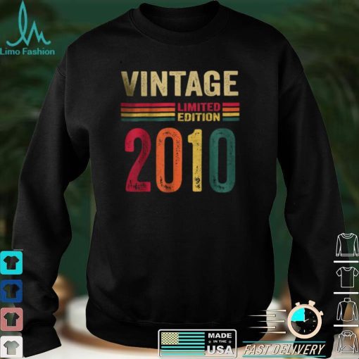 Vintage 2010 Limited Edition 12th Birthday T Shirt