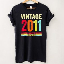 Vintage 2011 Limited Edition 11th Birthday 11 Year Old shirt