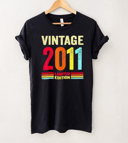 Vintage 2011 Limited Edition 11th Birthday 11 Year Old shirt