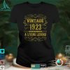 Vintage October 1923 99th Birthday Gift Living 99 Years Old T Shirt tee