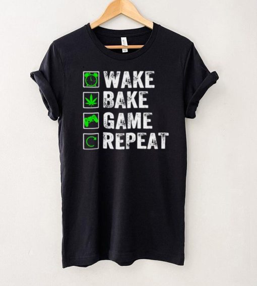 Wake bake game repeat shirt