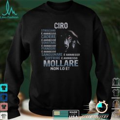 Wolf Ciro Strisciare E Ammesso Cadere E Ammesso Vomitare E Ammesso Piangere Shirt