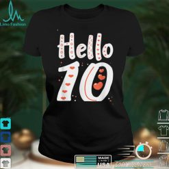 10th Birthday, For Girls, Hello 10, Ten, 10 Years Old, Cute T Shirt
