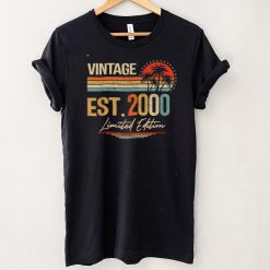 22 Year Old Gifts Vintage EST 2000 Limited Edition 22nd BD T Shirt