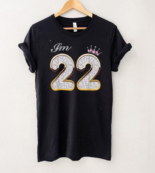 22th Year Old Birthday Girl Women 2000 22 Birthday T Shirt