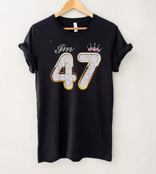 47th Year Old Birthday Girl Women 1975 47 Birthday T Shirt