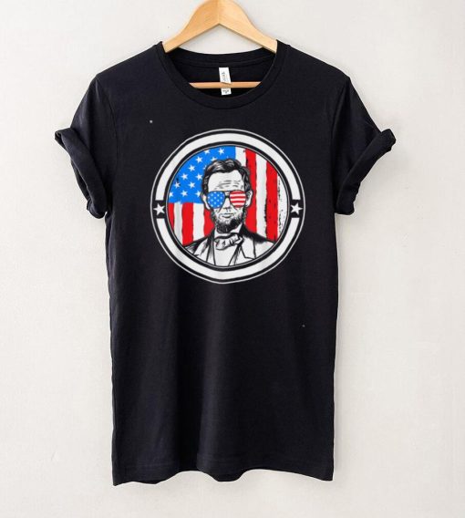 4th Of July Abraham Lincoln Beard President USA Independence T Shirt