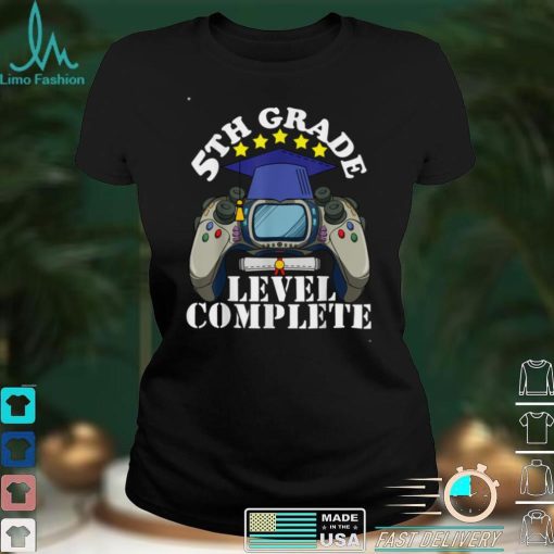 5th Grade Graduation Boy Video Games Graduation Cap 2022 T Shirt