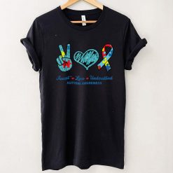 Accept Understand Love Puzzle Piece Autism Awareness T Shirt Shirt