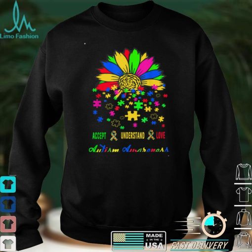 Autism Awareness Shirts Accept Understand Love Autism Mom T Shirt