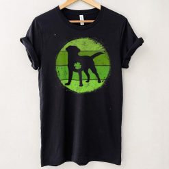 Circular Labrador Irish Shamrock Gift Dog St Patrick's Day T Shirt
