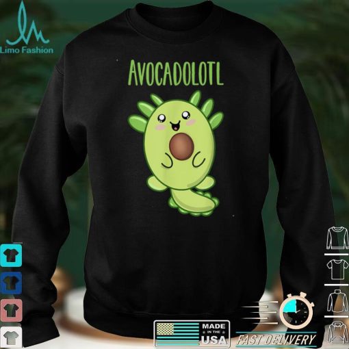 Cute Avocado Axolotl Kawaii Avocadolotl T Shirt