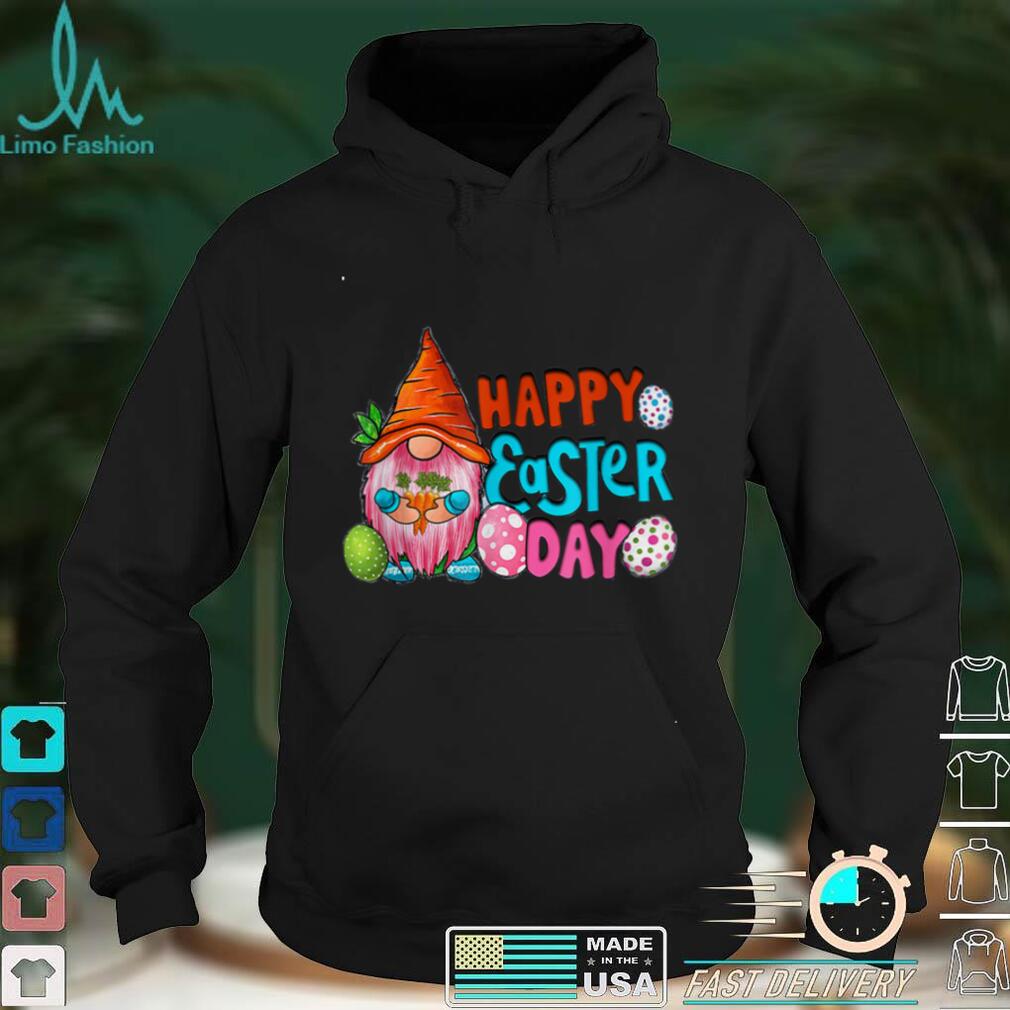 Cute Gnome Spring Easter Egg Happy Easter Day T Shirt Shirt