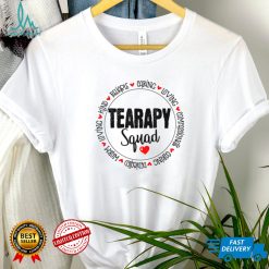 Cute Therapy Squad Physical Therapist Team Back to School T Shirt