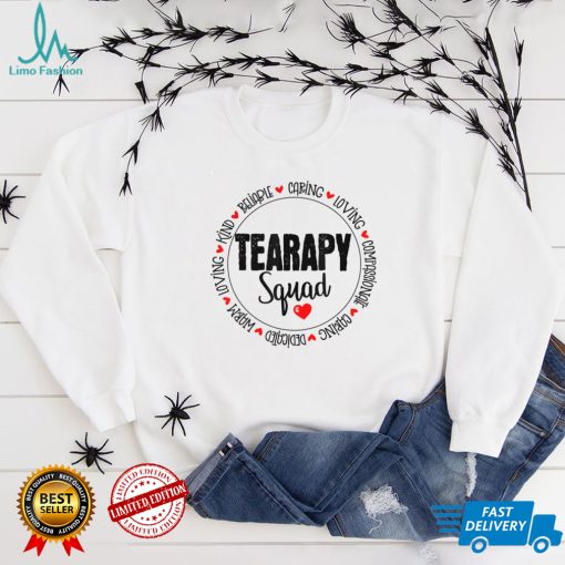 Cute Therapy Squad Physical Therapist Team Back to School T Shirt
