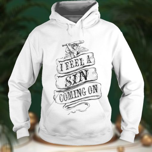 Funny Valentines Day Cupid I Feel A Sin Coming On Christian T Shirt Hoodie, Sweater shirt