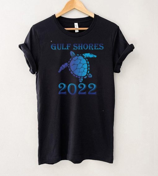 Gulf Shores Alabama Spring Break 2022 Sea Turtle Souvenirs T Shirt