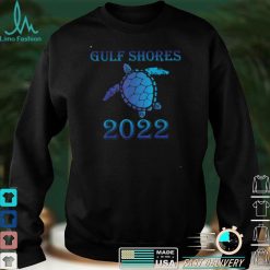 Gulf Shores Alabama Spring Break 2022 Sea Turtle Souvenirs T Shirt