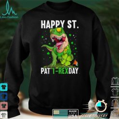 Happy St Pat Trex Day Dinosaur Patricks Day Lucky Boys Kids T Shirt Hoodie, Sweater shirt