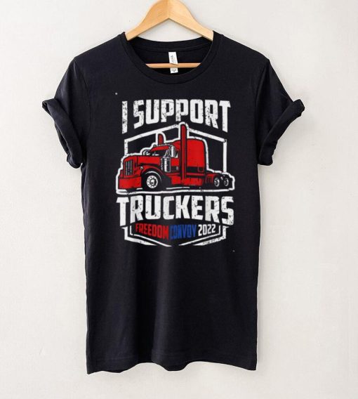 I Support Canadian Truckers Tee Freedom Convoy 2022 T Shirt Hoodie, Sweater shirt