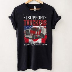 I Support Truckers Freedom Convoy 2022 I Stand With Truckers T Shirt