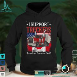 I Support Truckers Freedom Convoy 2022 I Stand With Truckers T Shirt