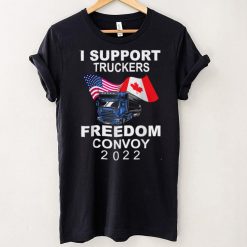 I Support Truckers Freedom Convoy 2022 T Shirt