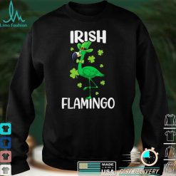 Irish Flamingo St. Patricks Day Party Ireland Leprechaun T Shirt