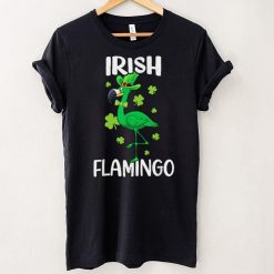 Irish Flamingo St. Patricks Day Party Ireland Leprechaun T Shirt
