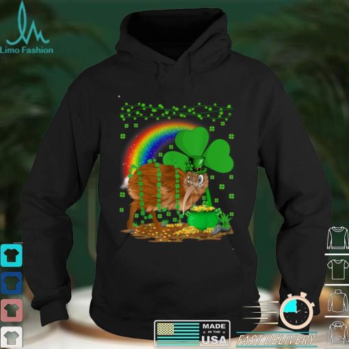 Kiwi Bird Lover Shamrock Rainbow Kiwi Bird St Patrick's Day T Shirt Hoodie, Sweater shirt
