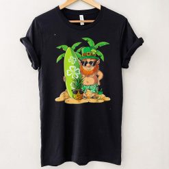 Leprechaun Hawaiian Surfing St Patricks Day Hawaii Men Women T Shirt