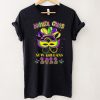 Mardi Grawr T Rex Dinosaur Dino Mardi Gras Carnival Boy T Shirt