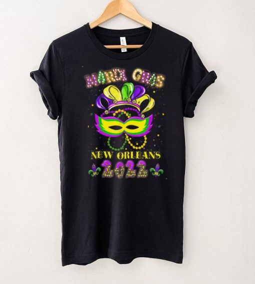 Mardi Gras 2022 New Orleans Costume Mask Design T Shirt