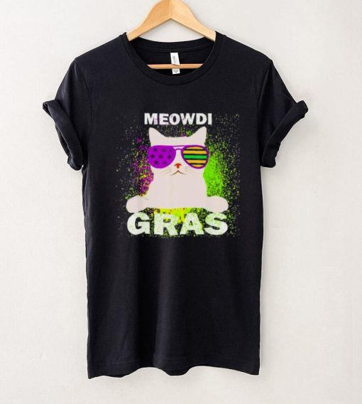Mardi Gras Kitten Cat Meowdi Gras Costume shirt
