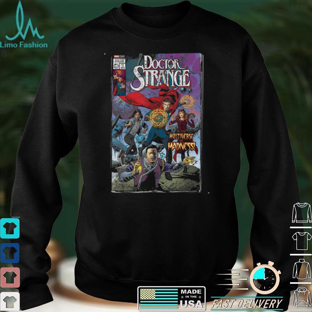 Marvel Doctor Strange In The Multiverse Of Madness Comic T Shirt Marvel Doctor Strange In The Multiverse Of Madness Comic T Shirt