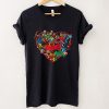 Marvel Valentine's Day Group Shot Heart Mashup T Shirt