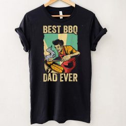 Mens Best BBQ Dad Ever Barbecue Smoking Meat BBQ Grill Grilling T Shirt Shirt
