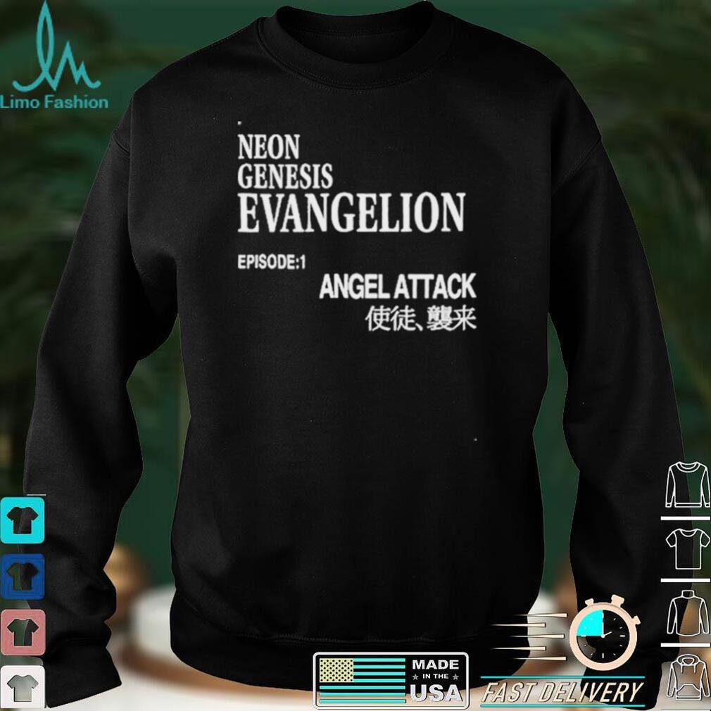 Neon Genesis Evangelion Episode 1 Angel Attack shirt